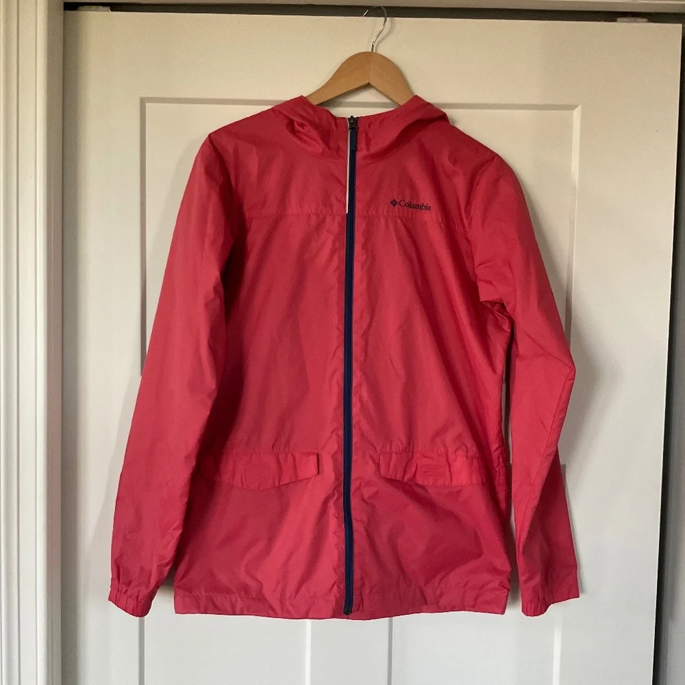 Columbia Rain-zilla Fleece-lined Rain Jacket Unisex Big Kid Youth XL